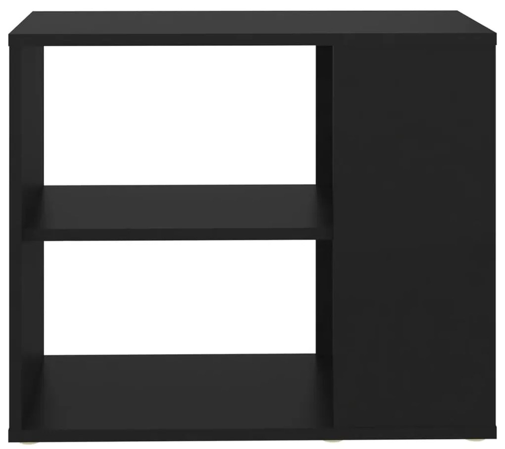 Móvel lateral 60x30x50 cm derivados de madeira preto
