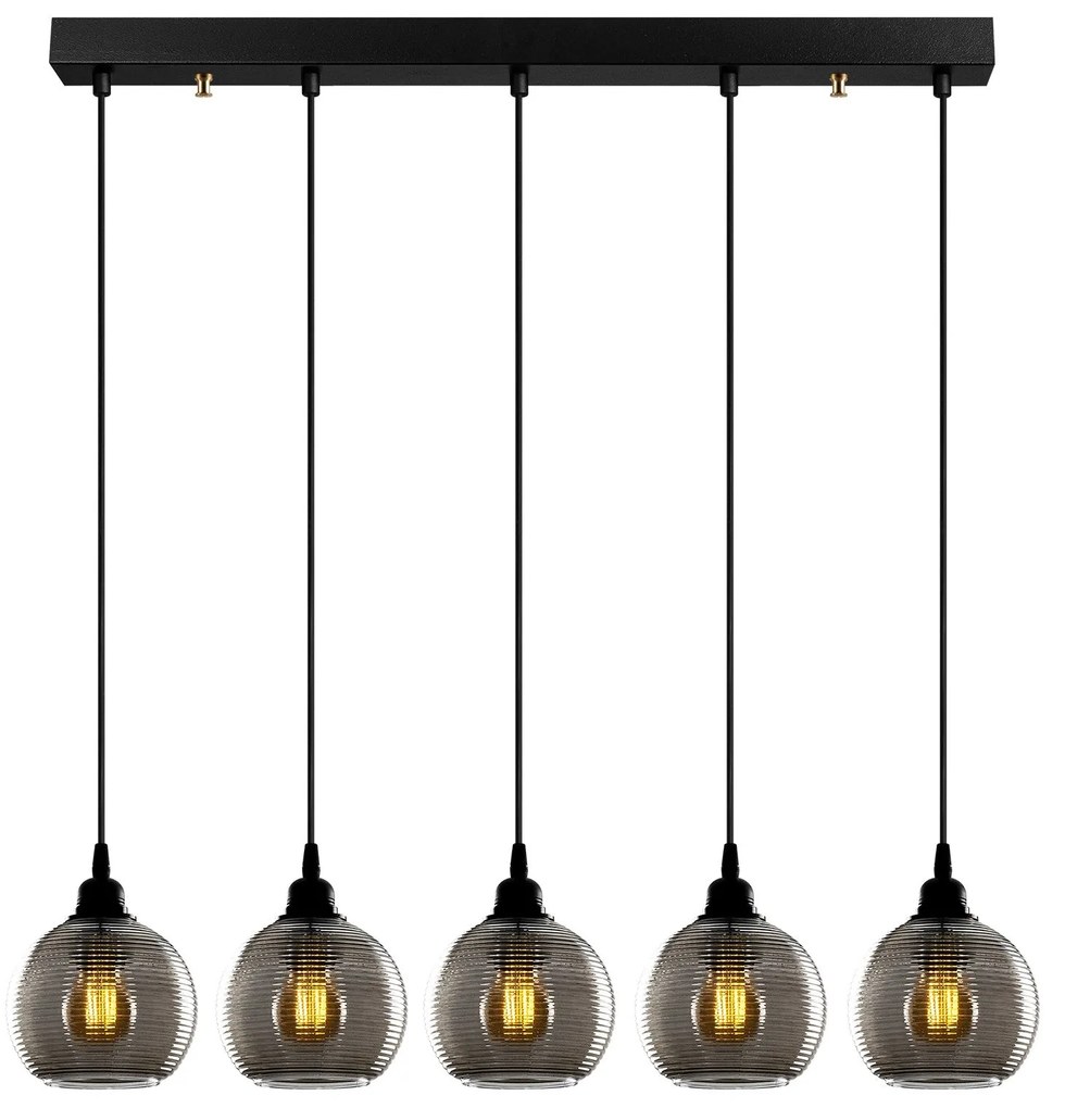 Chandelier Smoked – Fume – 85 x 85 cm