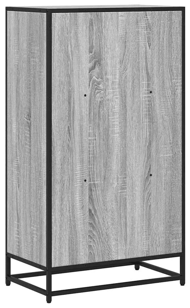 Estante 60x35x107,5 cm derivados de madeira cinzento sonoma