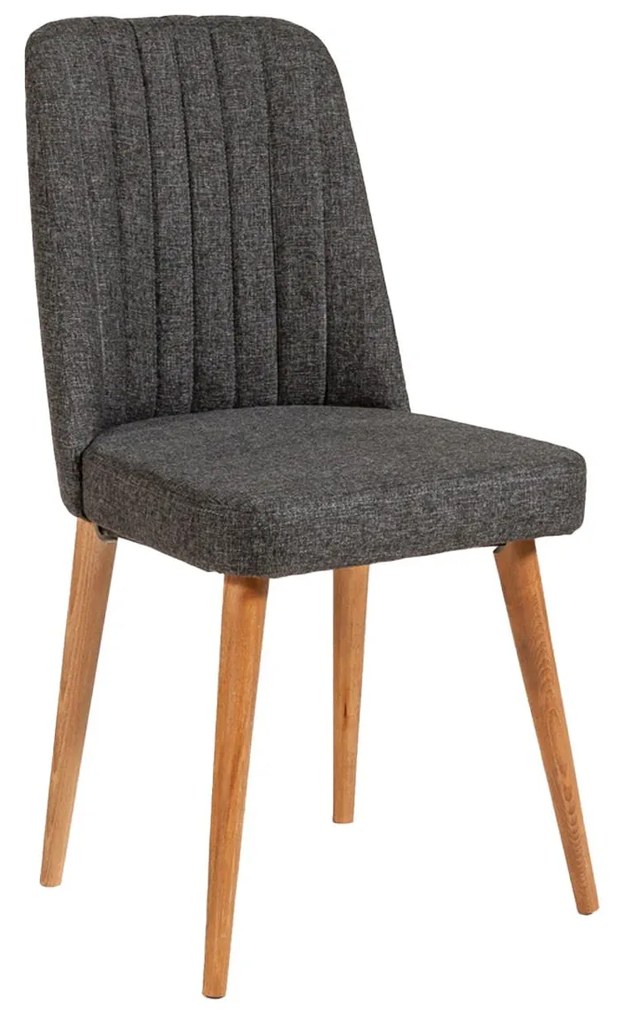 Cadeira Vina – Atlantic Pine Anthracite – 47x89x46 cm