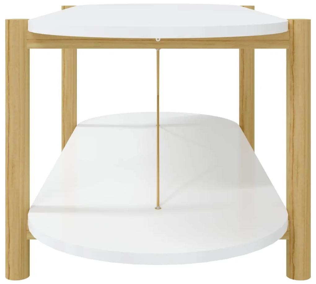 Mesa de centro 110x48x40 cm derivados de madeira branco