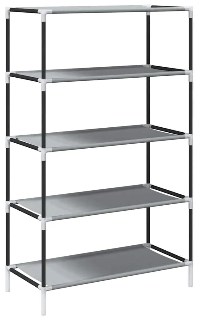 Sapateira cinzenta 60,5x30x97 cm Tecido não tecido