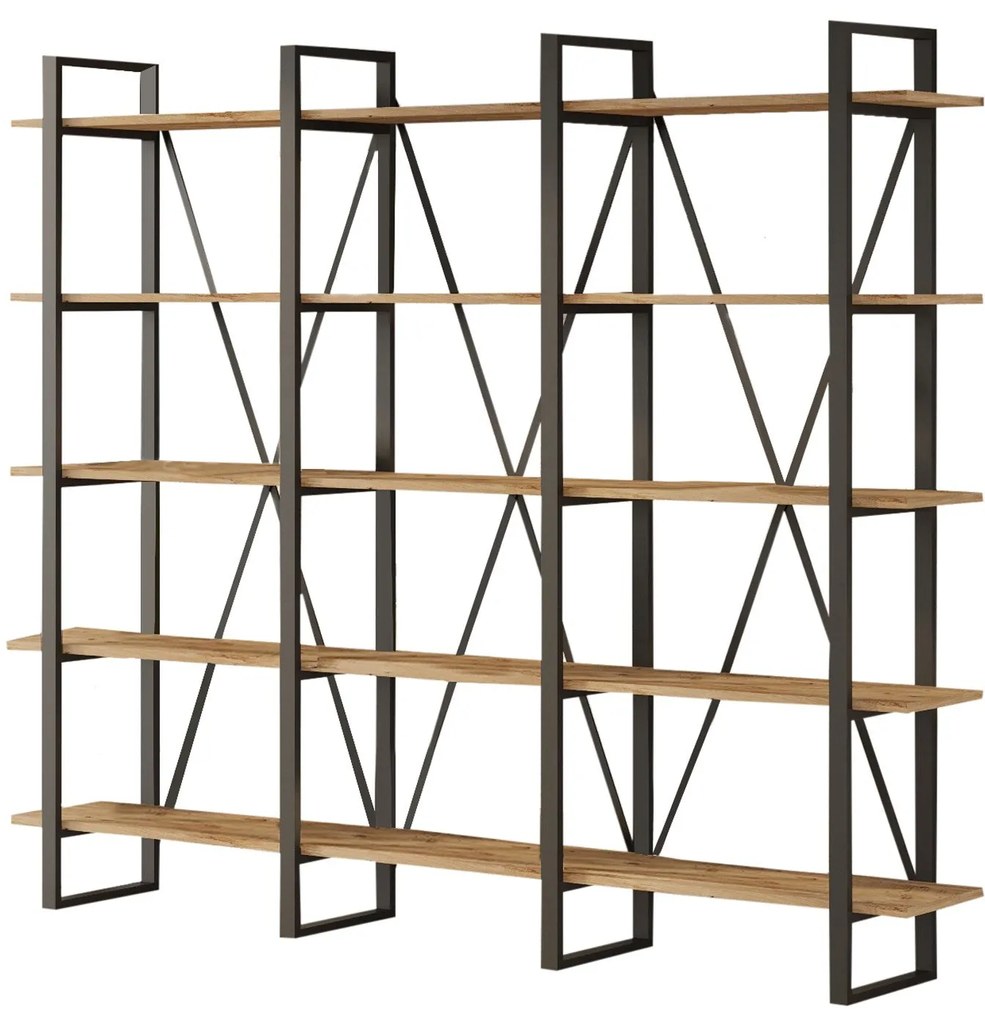 Estante ML4 – Atlantic Pine – 219,6x180x34 cm