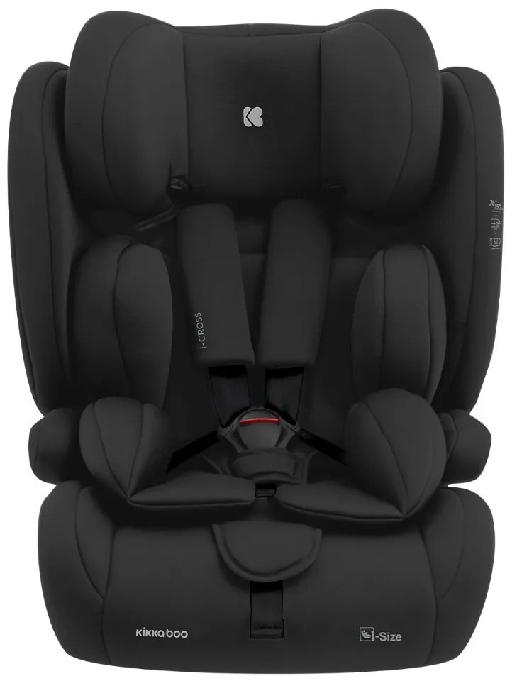 Cadeira Auto bebé 76-150 cm i-Cross i-SIZE Cinzento Preto
