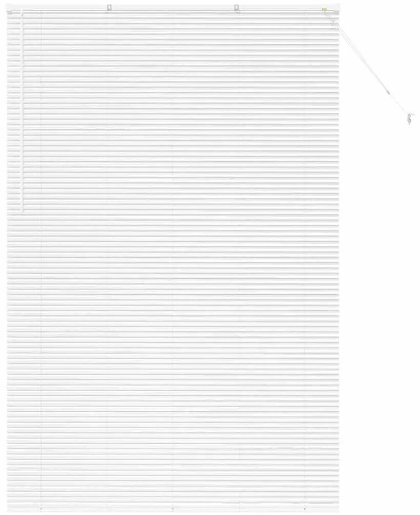 Persiana de Janela com cortinas Outros Manual Branco 150 x 220 cm Alum