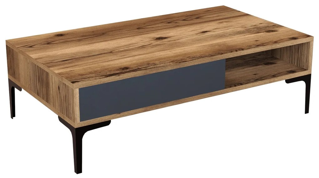 Mesa de Centro Istanbul – Nogueira Antracite – 105x32,6x60 cm