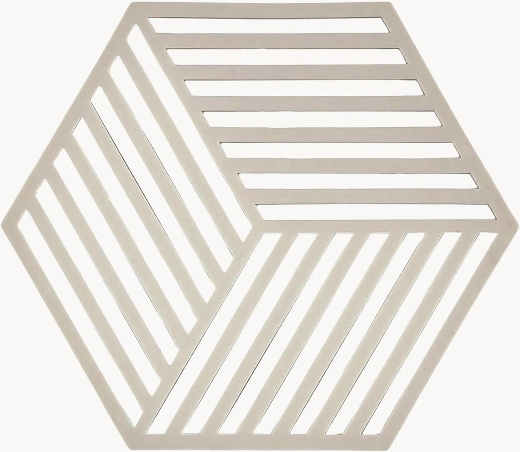 Base para copos em silicone Hexagon