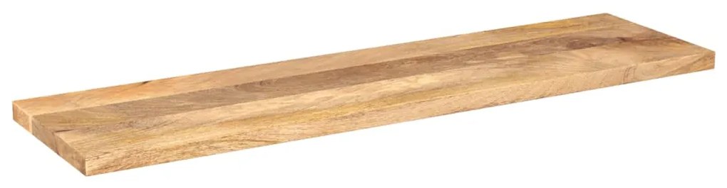 Tampo de mesa retangular 100x40x2,5 cm mangueira maciça