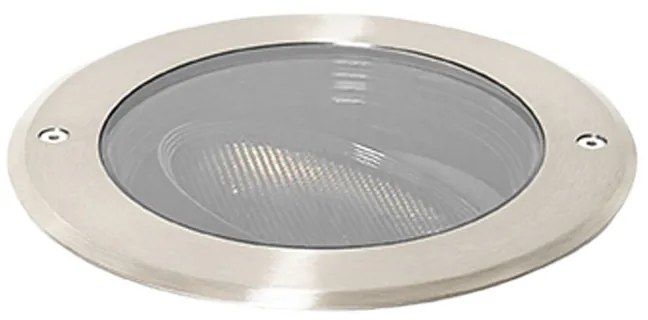 Foco de chão exterior em aço AR111 ajustável IP65 - Delux Honey Moderno