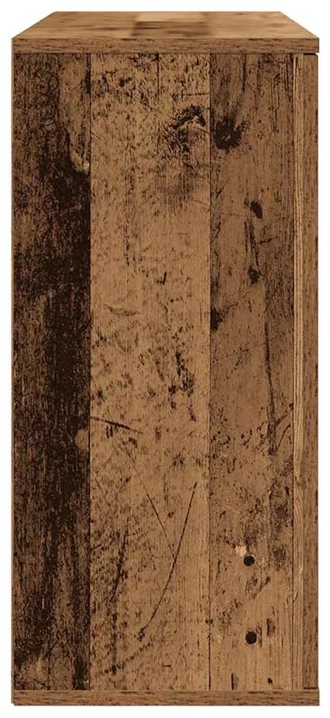 Aparador 90x29,5x65 cm derivados de madeira madeira velha