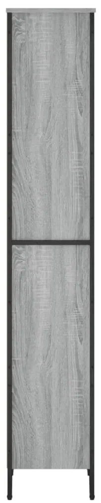 Estante 50x31x169 cm derivados de madeira cinzento sonoma