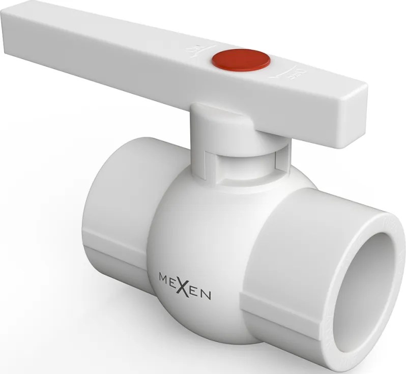 Mexen PPR válvula de esfera PP soldada para tubos 32 x 32 - W97349-32-00