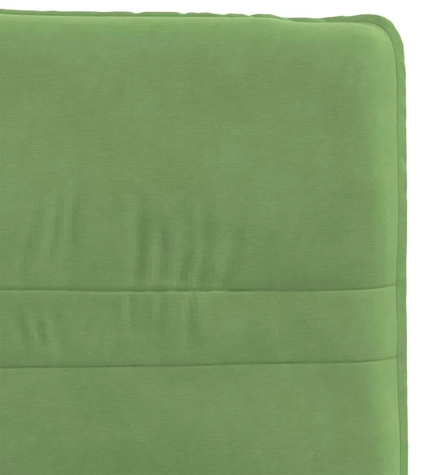 Cadeiras de jantar 6 pcs veludo verde-claro