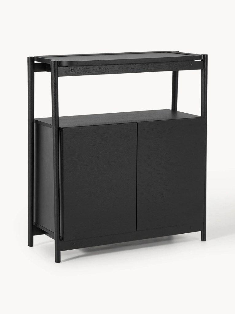 Cómoda alta de madeira Libby