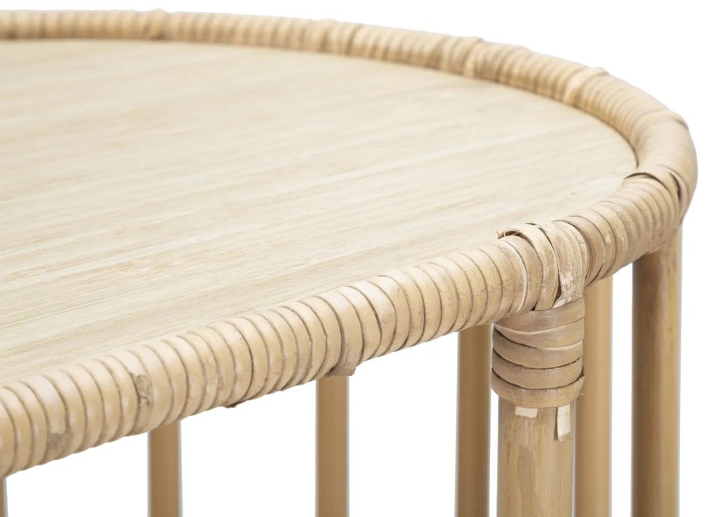 MESA CONSOLA PANAMA 3 PRATELE 120X37,5X80 CM CASTANHO
