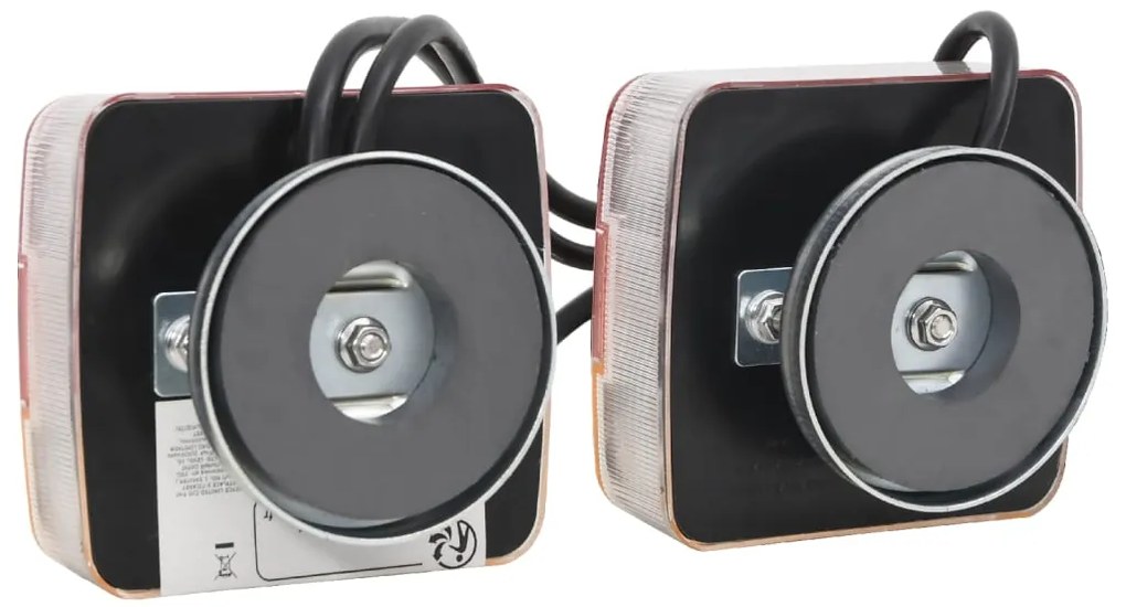 Farolins de reboque 2 pcs lâmpada LED 12V vermelho