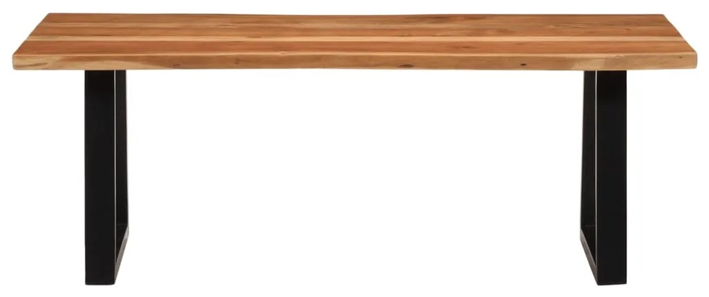 Mesa de centro 110x55x40 cm madeira de acácia maciça
