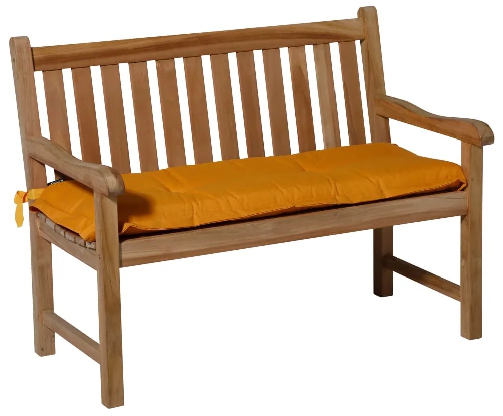 434675 Madison Almofadão para banco Panama 150x48 cm dourado brilhante