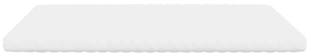 Colchão de espuma 160x210 cm 7 zonas dureza 20 ILD branco