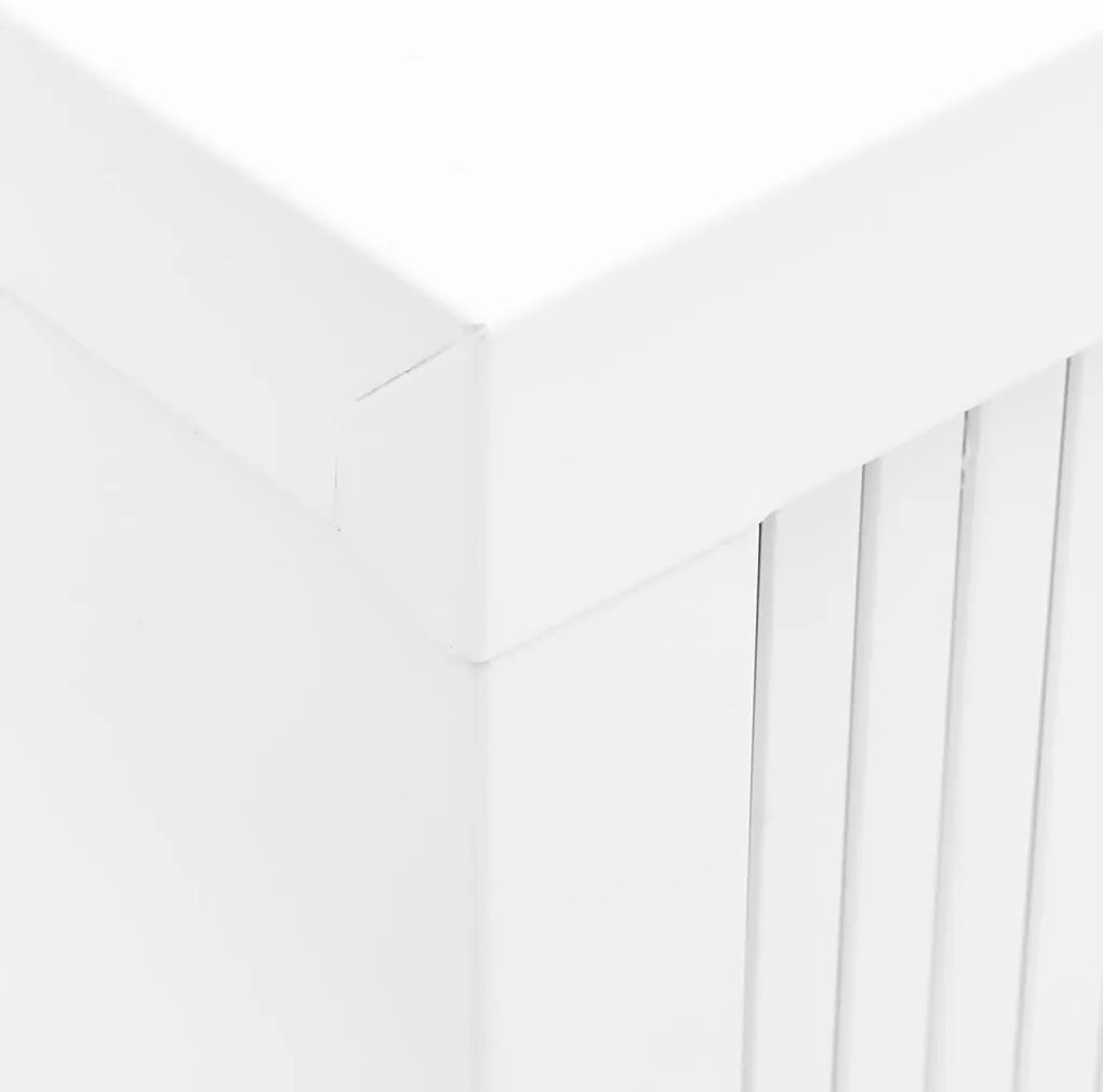 Armário com porta deslizante aço 90x40x90 cm branco