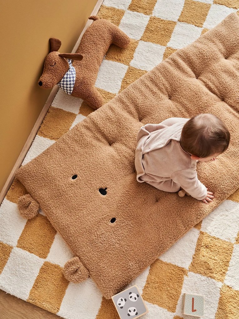 Colchão de chão Urso castanho