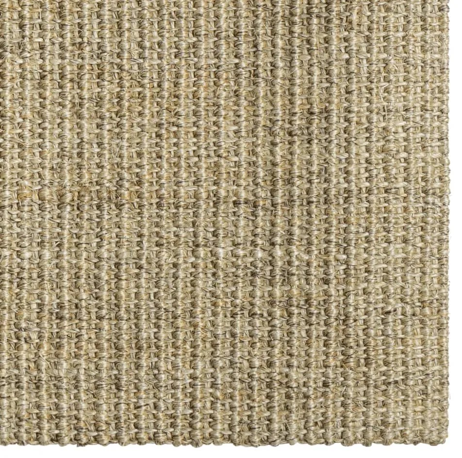 Tapete sisal natural 66x250 cm verde