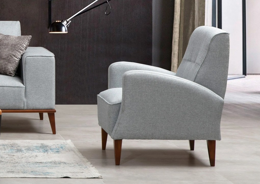 Cadeira Wing Montana – Cinzento – 76 cm x 72 cm x 92 cm