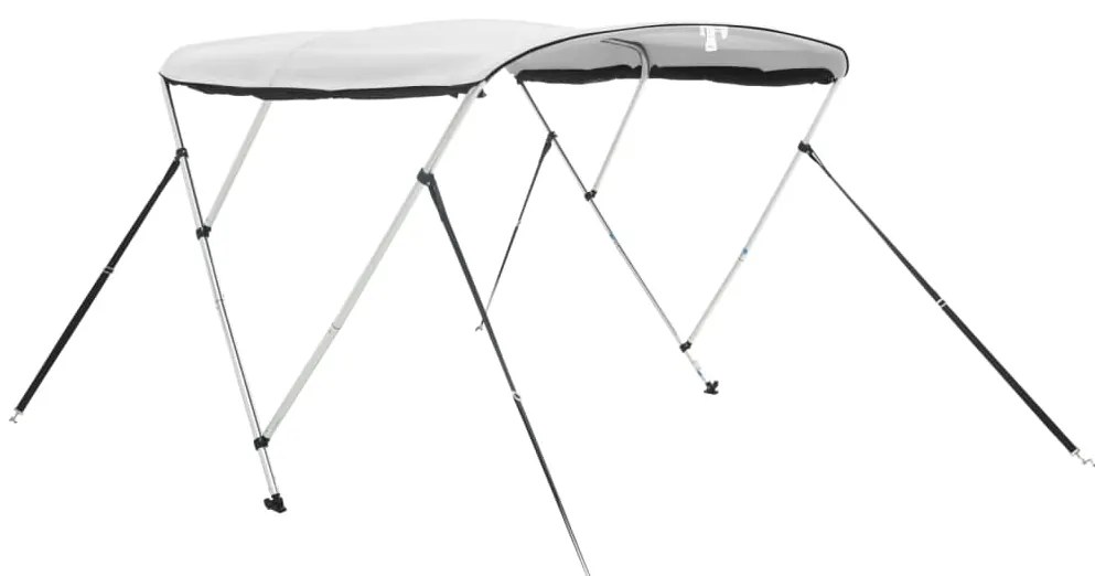 Toldo 3 arcos Bimini paredes malha laterais 183x(170-182)x137cm