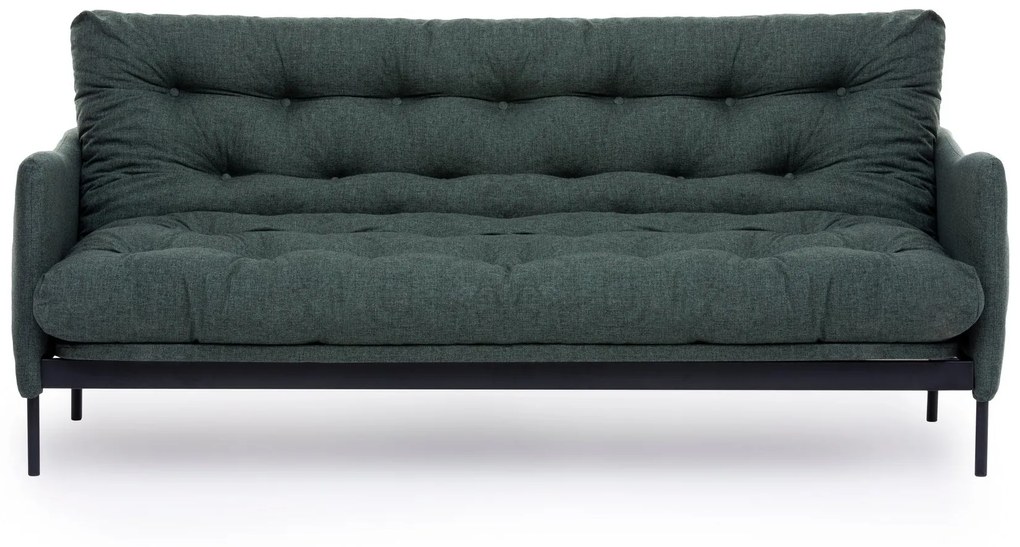 Sofá-Cama 3 Lugares Renge – Verde – 200x92x82 cm