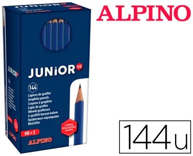 Lápis de Grafite Masats Juniorcaixa de 144 Unidades