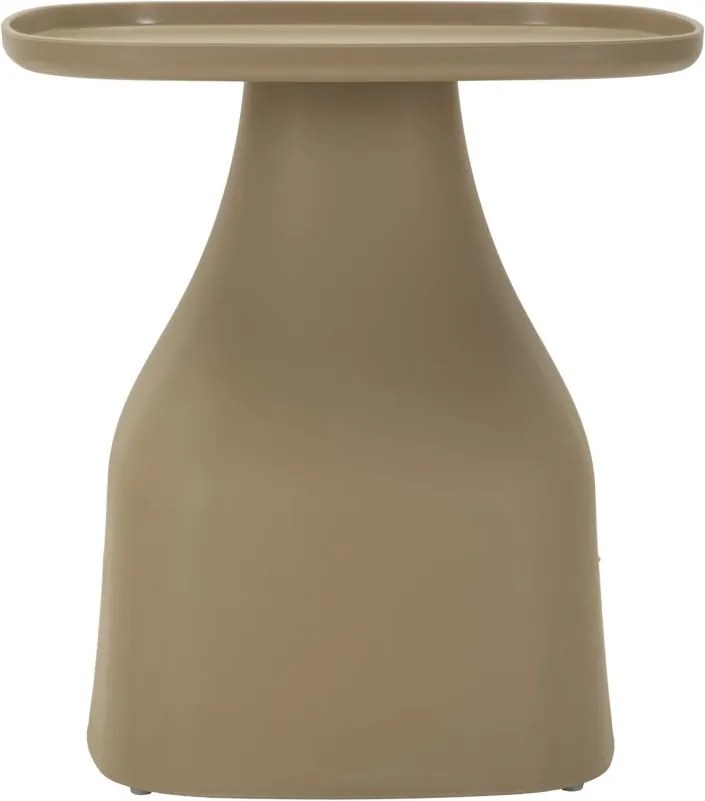 MESA DE APOIO CINZA 48X48X50 CM