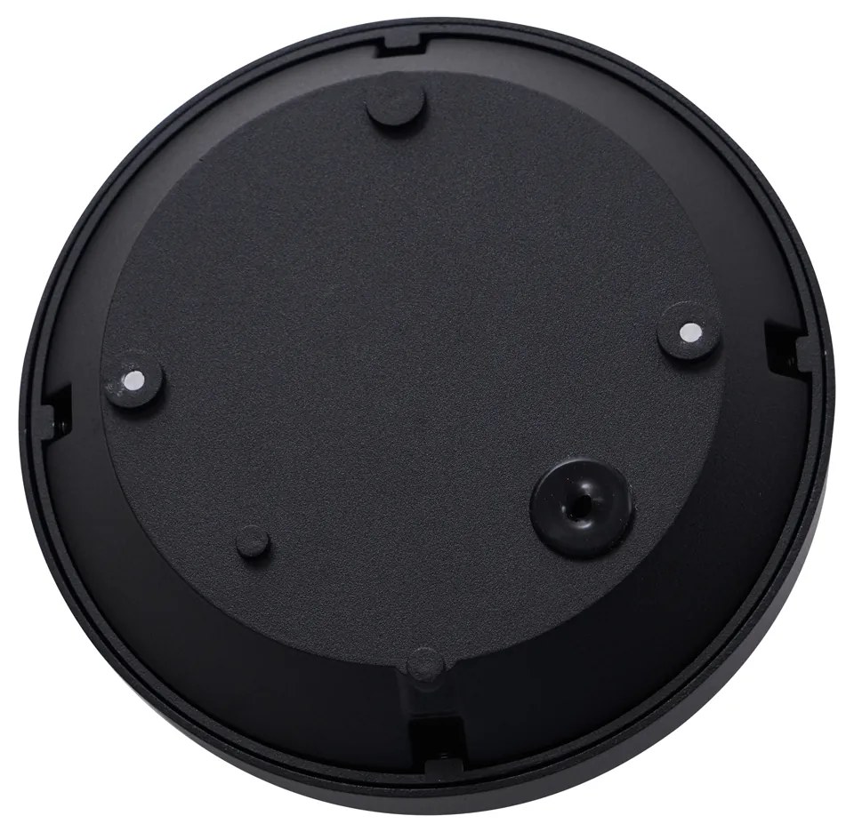 Candeeiro de Parede Exterior Preto Redondo IP65 - Target