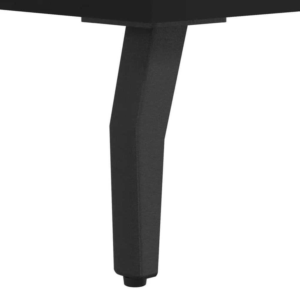 Mesa de cabeceira 40x40x50 cm derivados de madeira preto