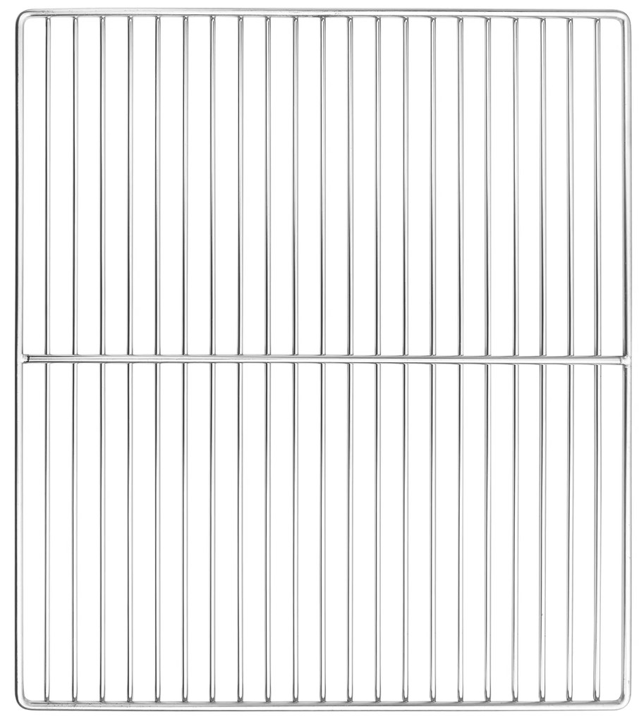 Grelha de Churrasqueira vidaXL com Alças Retangular 45x40 cm Aço Inoxidável 304