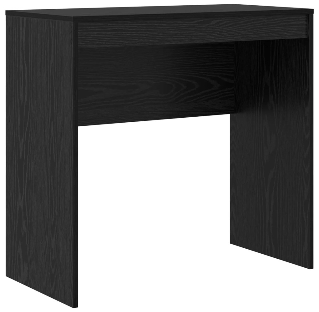 Escrivaninha com Armazenamento Carvalho Preto Madeira Ingenheirada