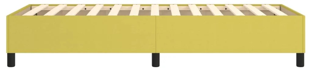 Estrutura de cama 90x190 cm tecido verde