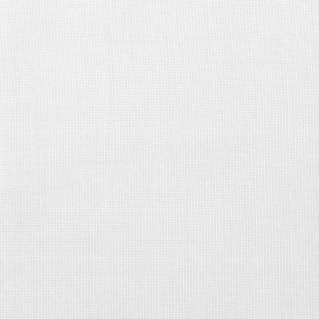 Cortinas de voile com laços 2 pcs branco 140x175 cm