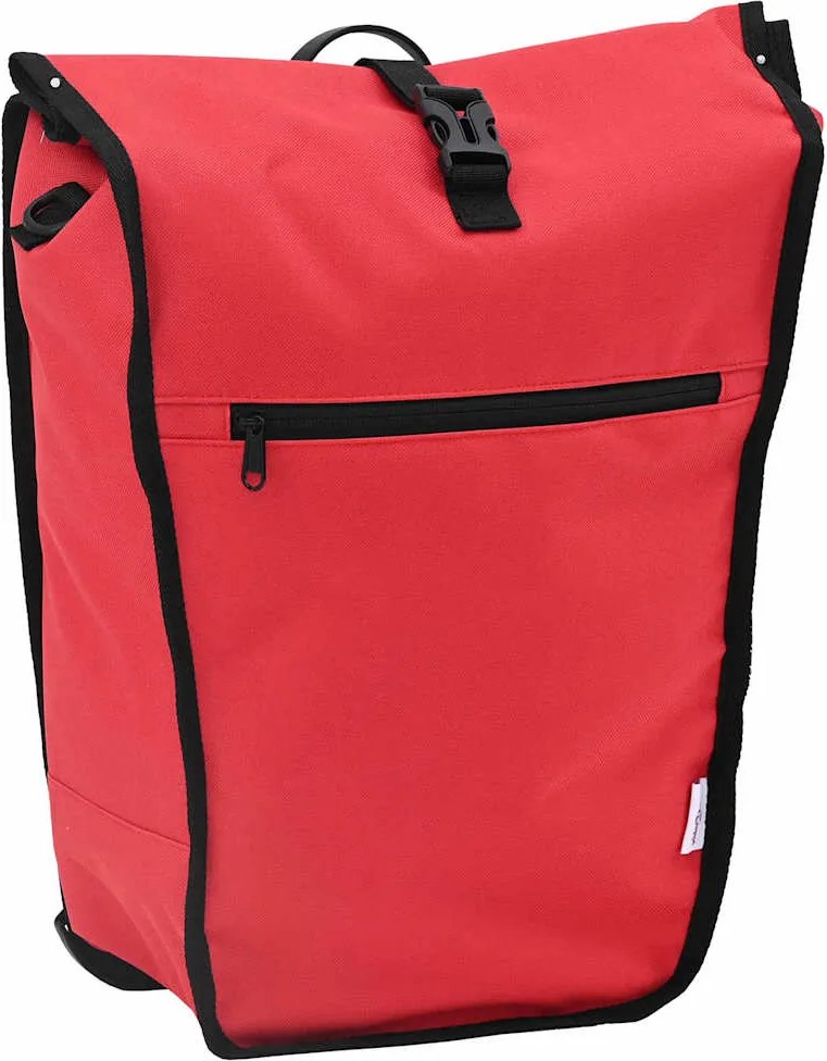 vidaXL Bolsa de Bicicleta Vermelho 34 x 16 x 59 cm Poliéster