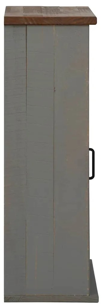 Armário suspenso HALDEN com porta de correr 49x22,5x70 cm Pinho