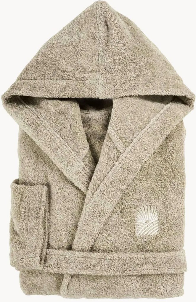 Roupão de banho unissexo de algodão Be Positive