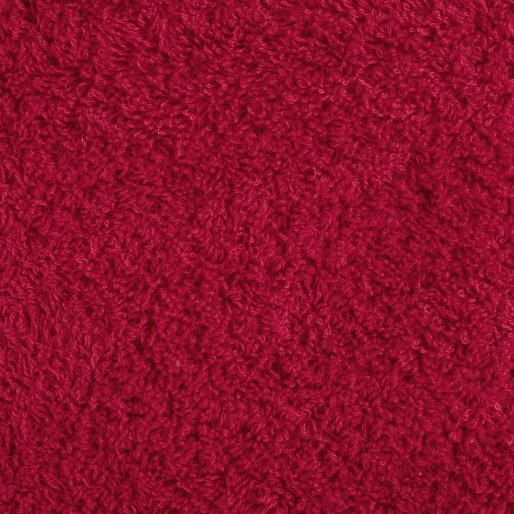 Toalhas de banho premium SOLUND 10pcs 70x140cm 600gsm vermelho