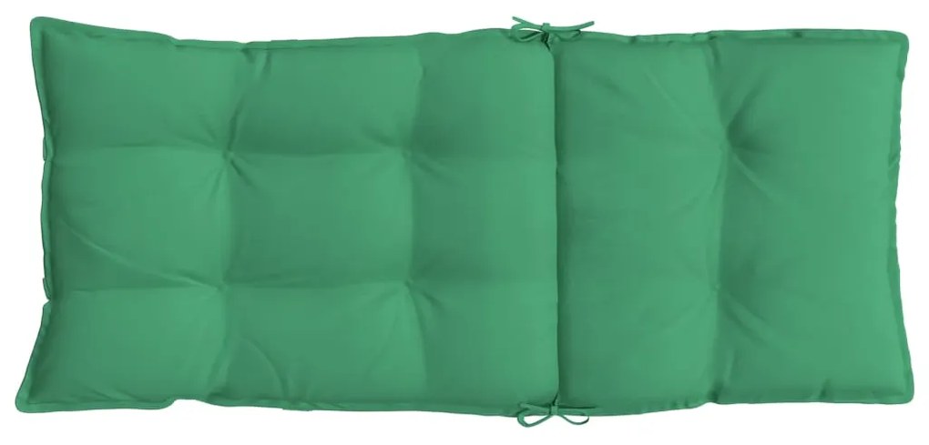 Almofadões p/ cadeira encosto alto 6 pcs tecido oxford verde