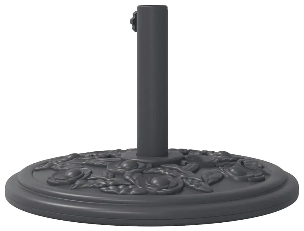Base de guarda-sol para postes de Ø38/48 mm 12 kg redondo