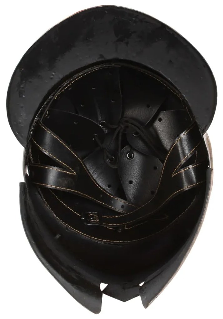 Capacete de soldado grego réplica LARP aço cor cobre