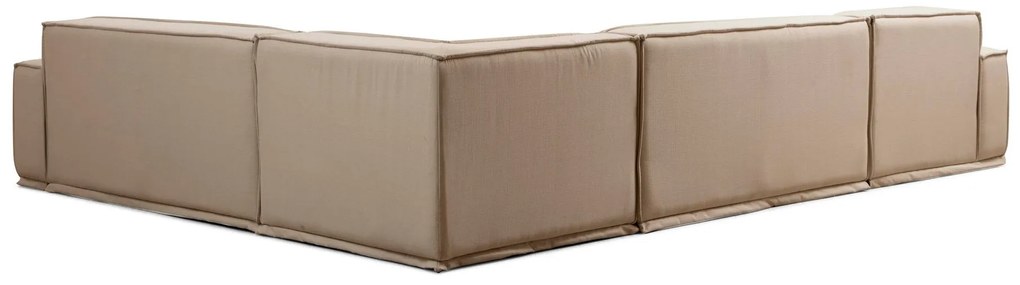 Sofá de Canto Lego – Creme – 167 cm x 343 cm x 262 cm