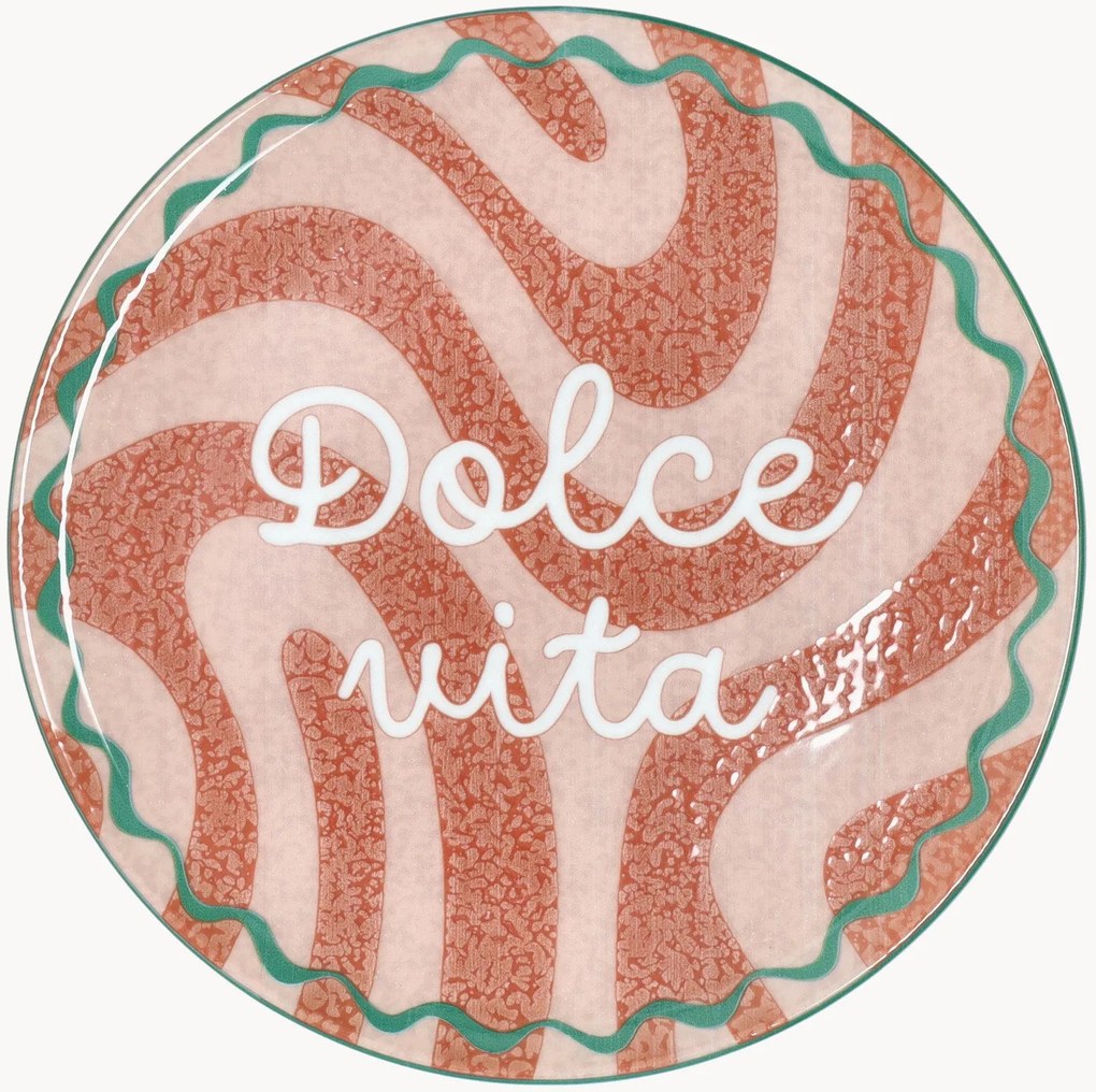 Prato para pizza em porcelana Dolce Vita