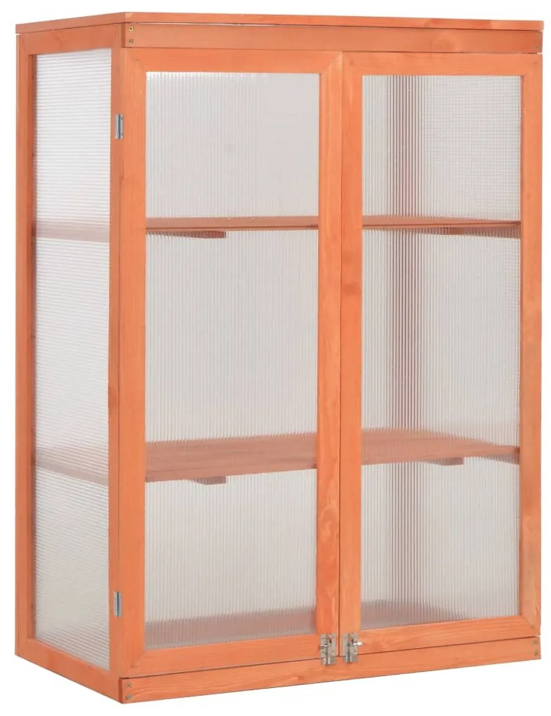 Estufa em madeira 75x47x109 cm