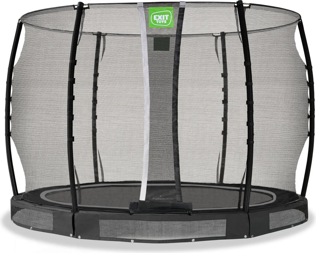 Trampolim redondo de solo Allure Classic ø305 cm - preto