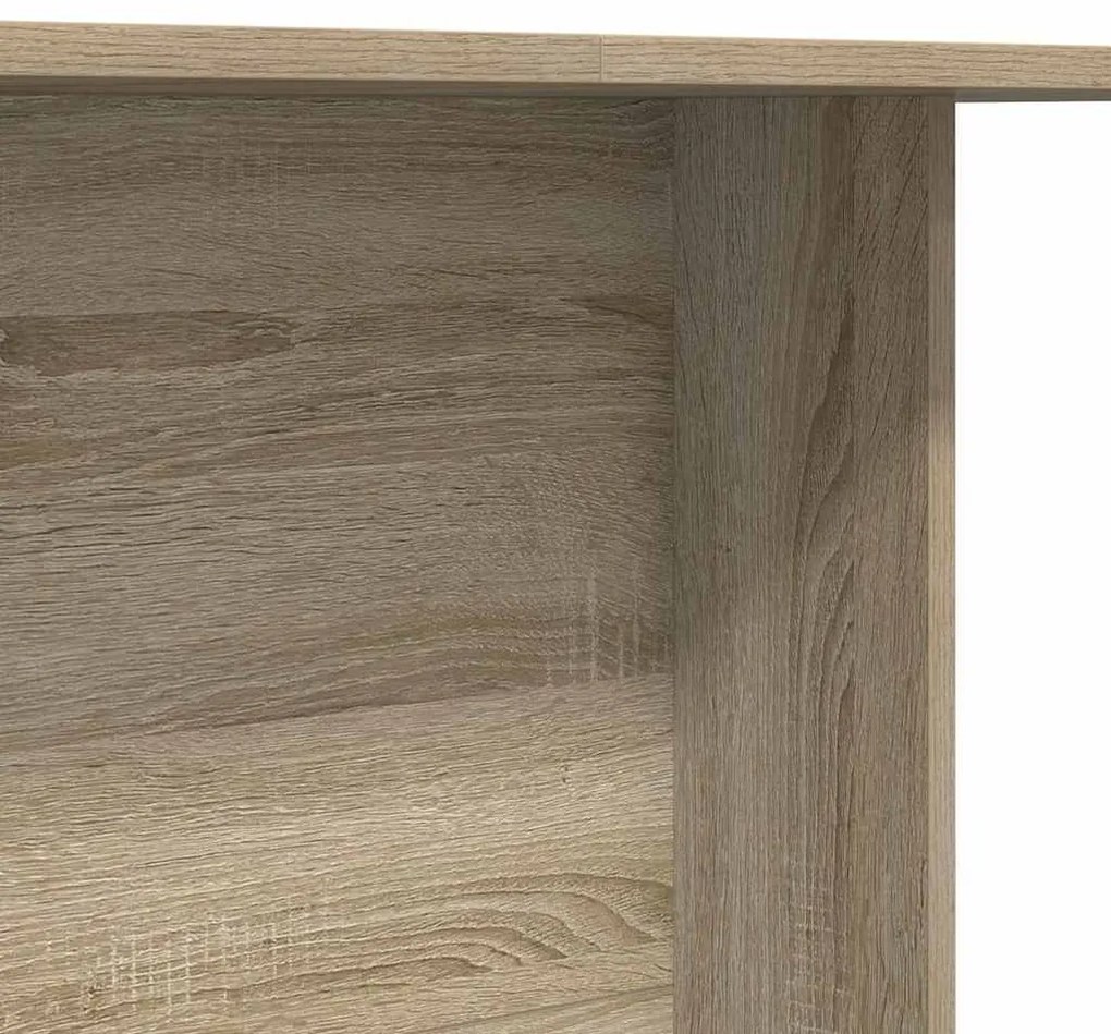 Mesa de Jantar vidaXL Sonoma Carvalho 110x60x75 cm Madeira Engenharia