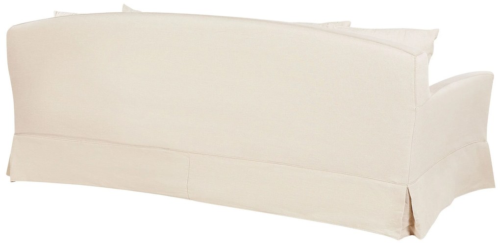 Capa de sofá 3 lugares creme GILJA Beliani